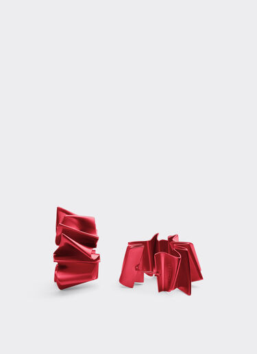 Ferrari Metallic earrings Rosso Dino 49114f