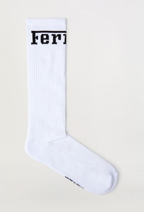 Ferrari Cotton blend socks with Ferrari logo Navy 20815f