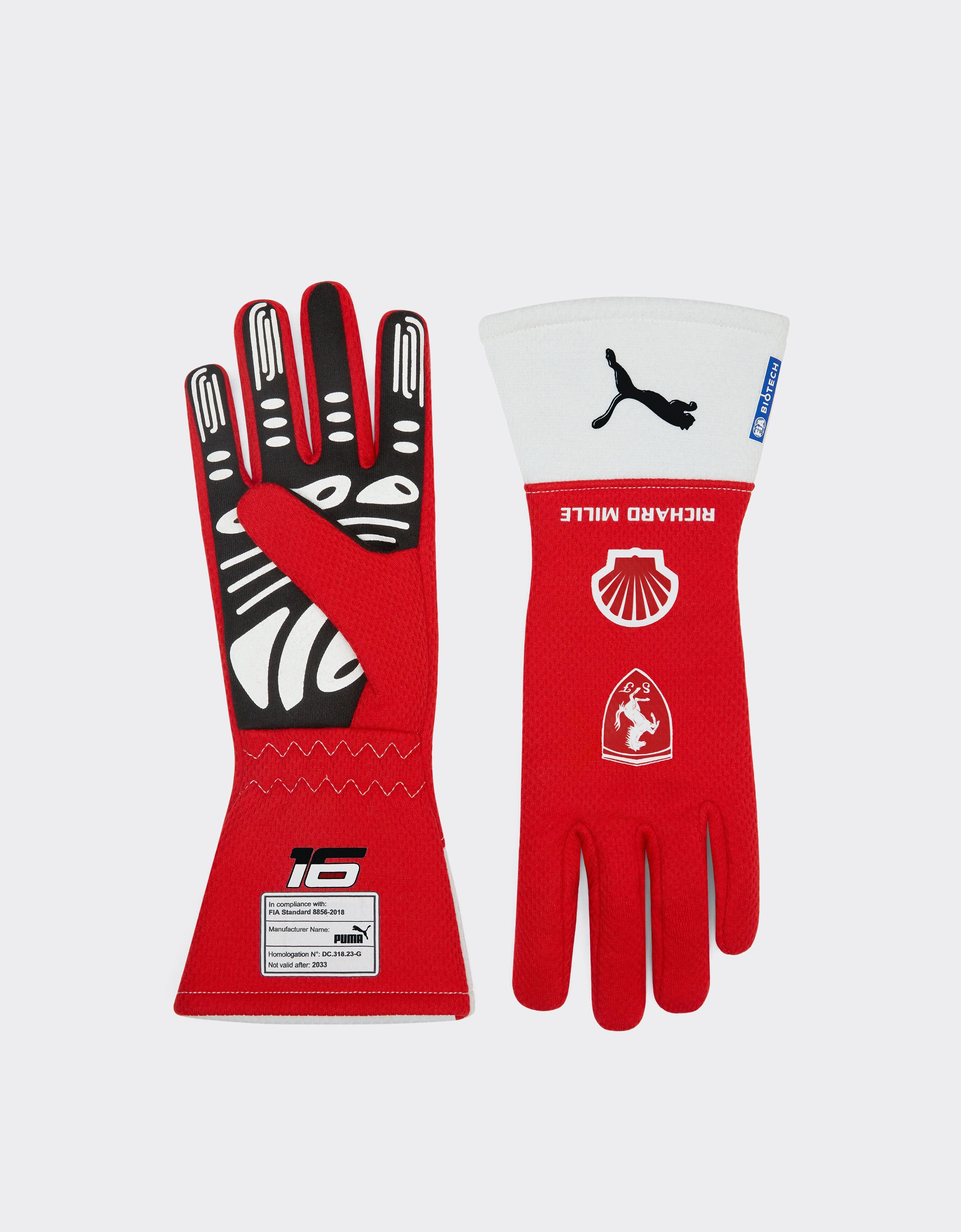 ${brand} Puma for Scuderia Ferrari Charles Leclerc F1 PRO gloves - Joshua Vides ${colorDescription} ${masterID}