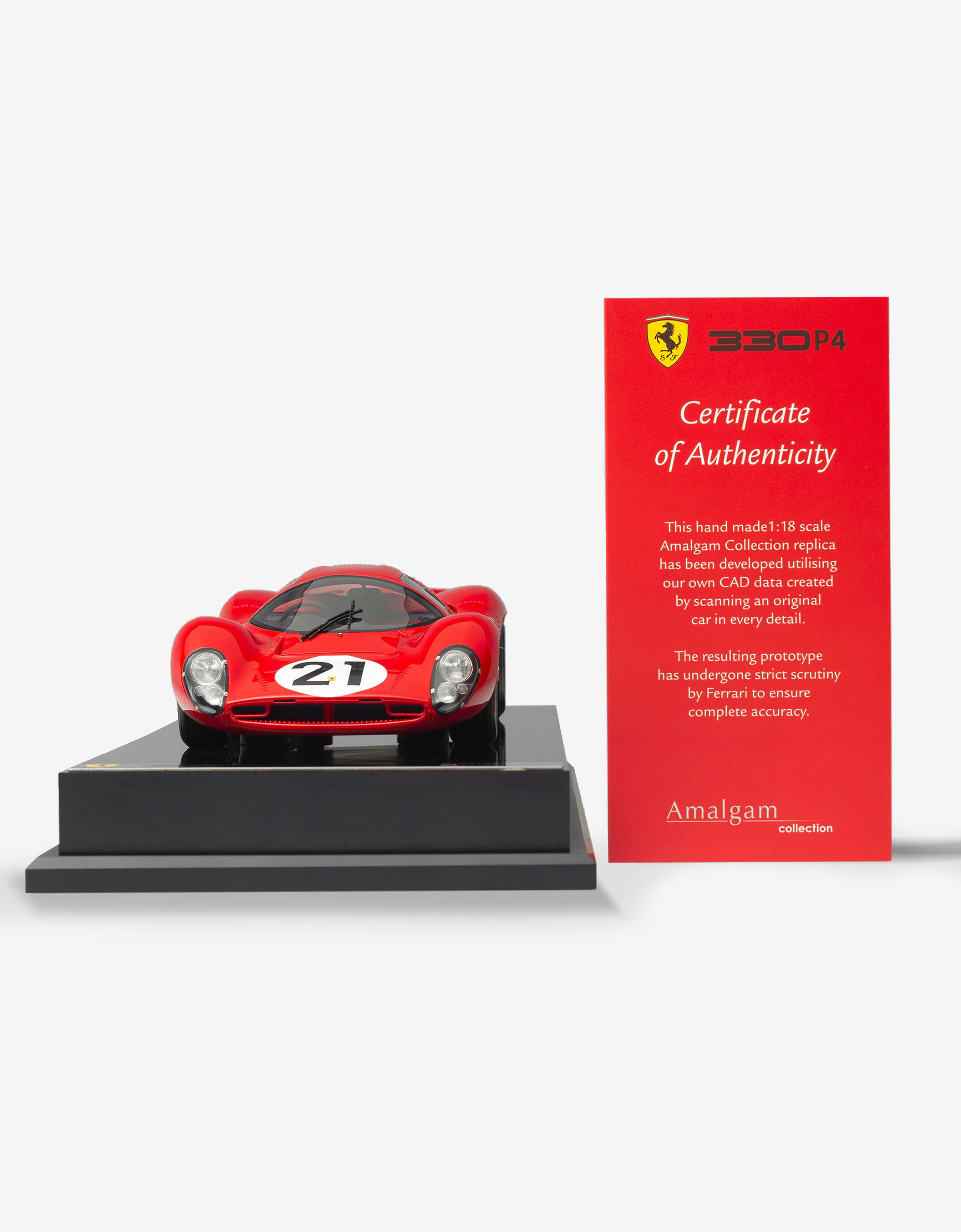Ferrari Ferrari 330 P4 model in 1:18 scale 红色 L7588f