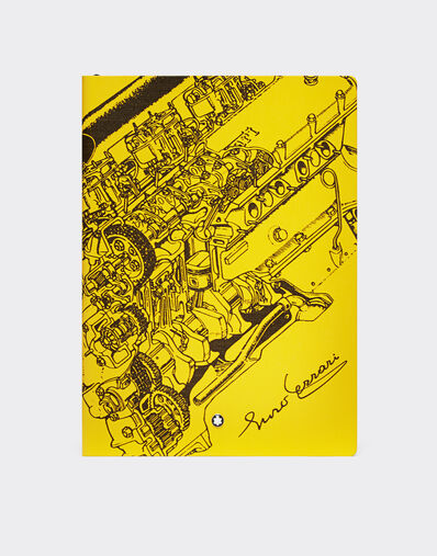 Ferrari Montblanc Great Characters Enzo Ferrari Special Edition Giallo Modena notepad #146 Yellow F1598f