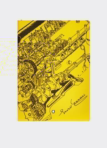 Ferrari Bloc de notas #146 Montblanc Grandes Personajes Enzo Ferrari Edición Especial Giallo Modena Amarillo F1598f
