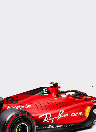 Ferrari Modello Ferrari F1-75 in scala 1:8 Carlos Sainz Rosso F0666f