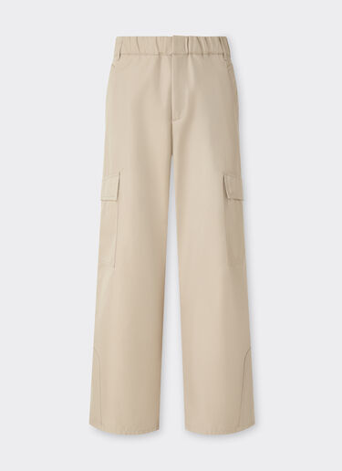 Ferrari Q-Cycle® cotton twill cargo pants Chalk 22632f