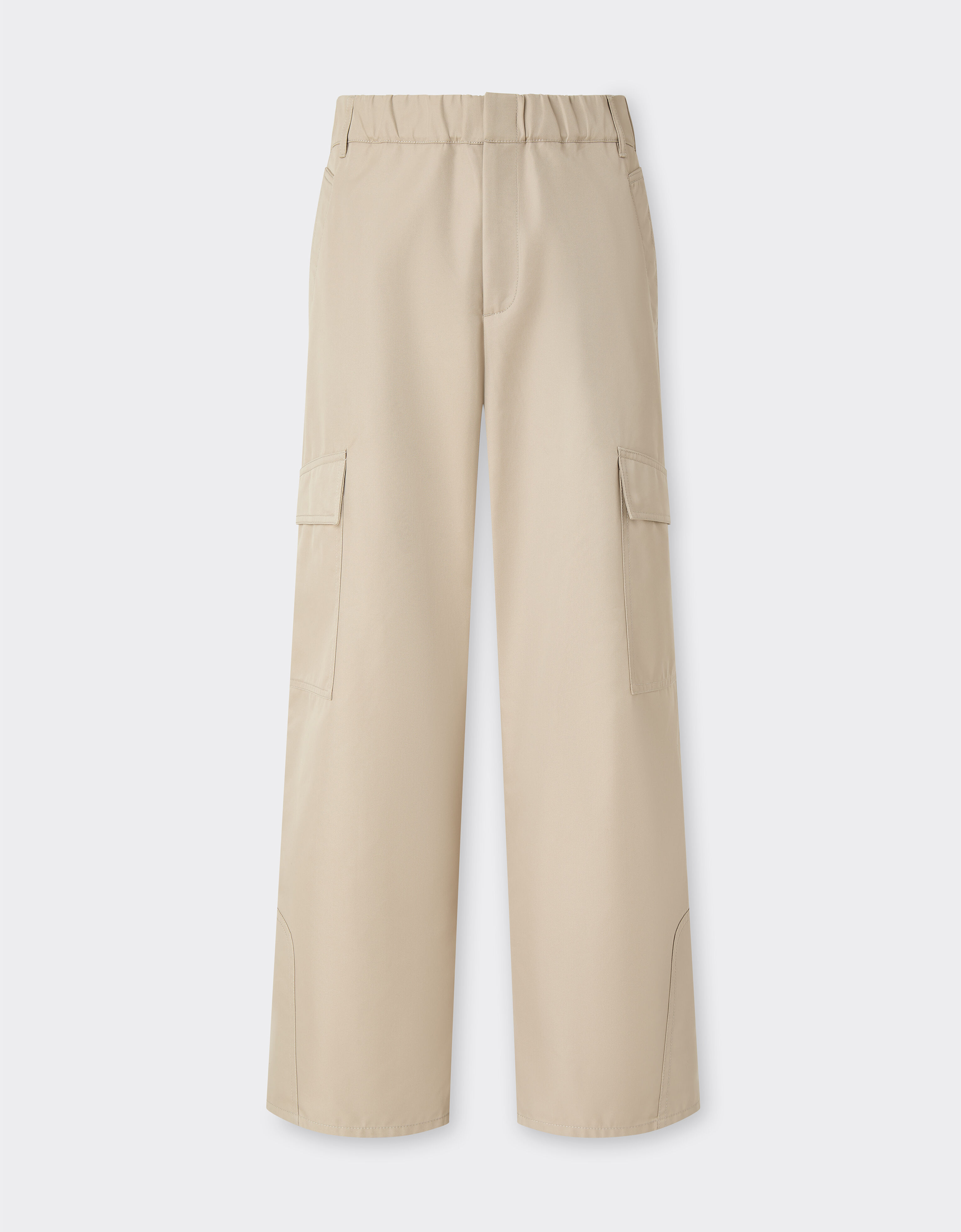 Ferrari Q-Cycle® cotton twill cargo pants Chalk 22632f