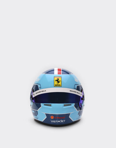 Ferrari Charles Leclerc Miami 2024 Special Edition mini helmet in 1:2 scale Red F1348f