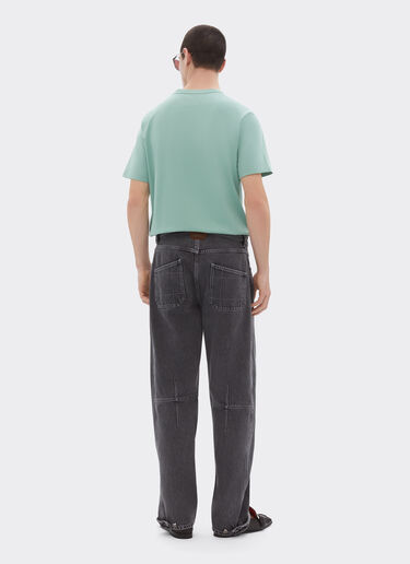 Ferrari Camiseta de algodón con logotipo Ferrari Mahogany 51037f