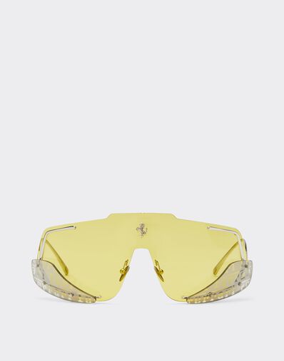 Ferrari Ferrari sunglasses with yellow lenses Black F1581f