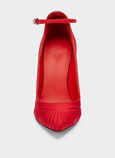Ferrari 涂装图案氯丁橡胶袢带宫廷鞋 Rosso Dino 红色 21106f