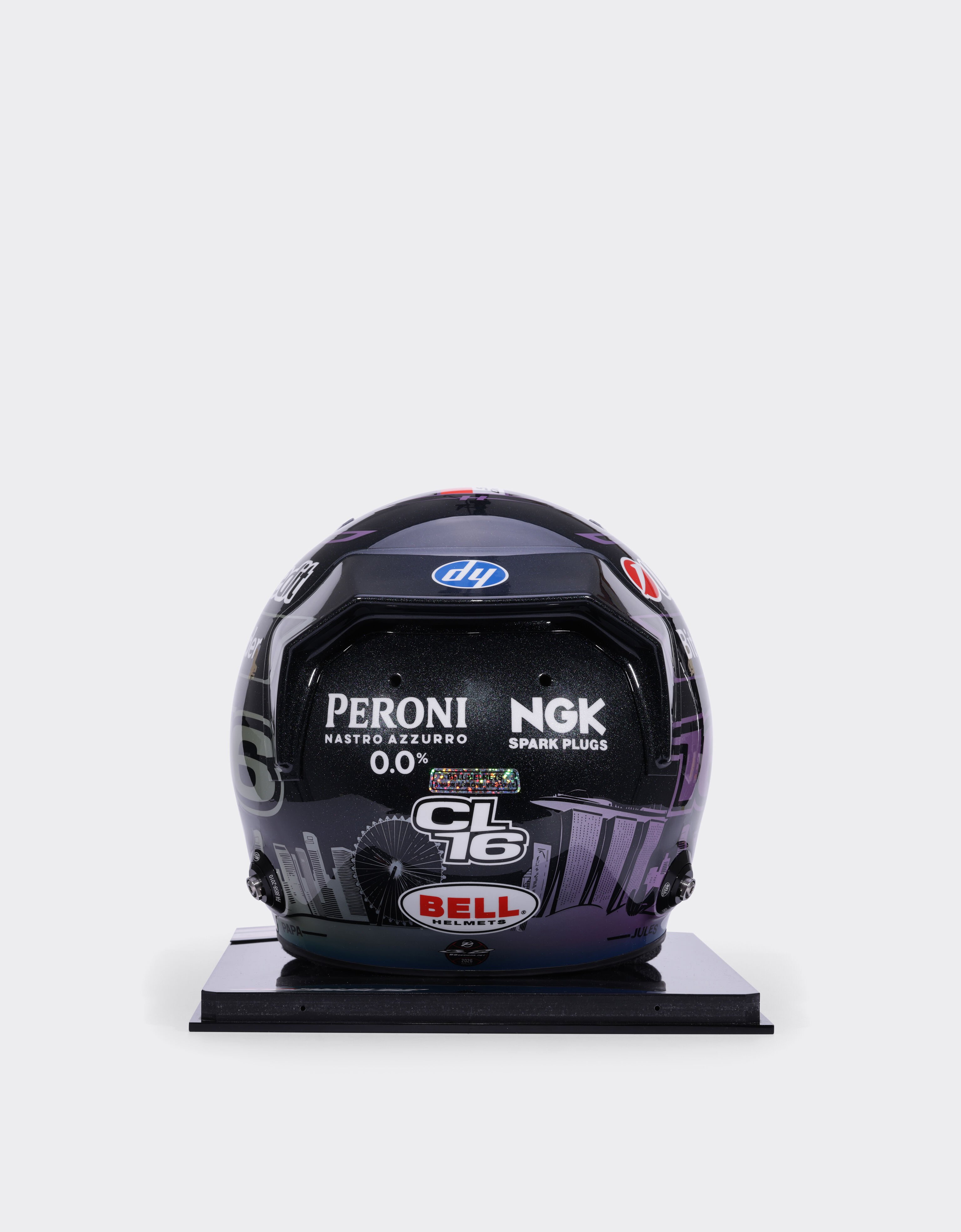 Charles Leclerc 1:1 Special Edition Helmet for the 2026 Singapore Grand Prix Ferrari Charles Leclerc 1:1 Special Edition Helmet for the 2026 Singapore Grand Prix Multicolor LO0R3047EXT0001f