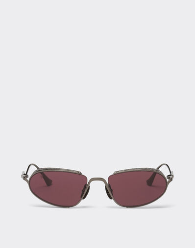 Ferrari Ferrari sunglasses in gunmetal grey titanium with exclusive Contrast Pro™ lenses Ingrid LA02Pf