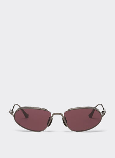 Ferrari Ferrari sunglasses in gunmetal grey titanium with exclusive Contrast Pro™ lenses Ingrid LA02Pf