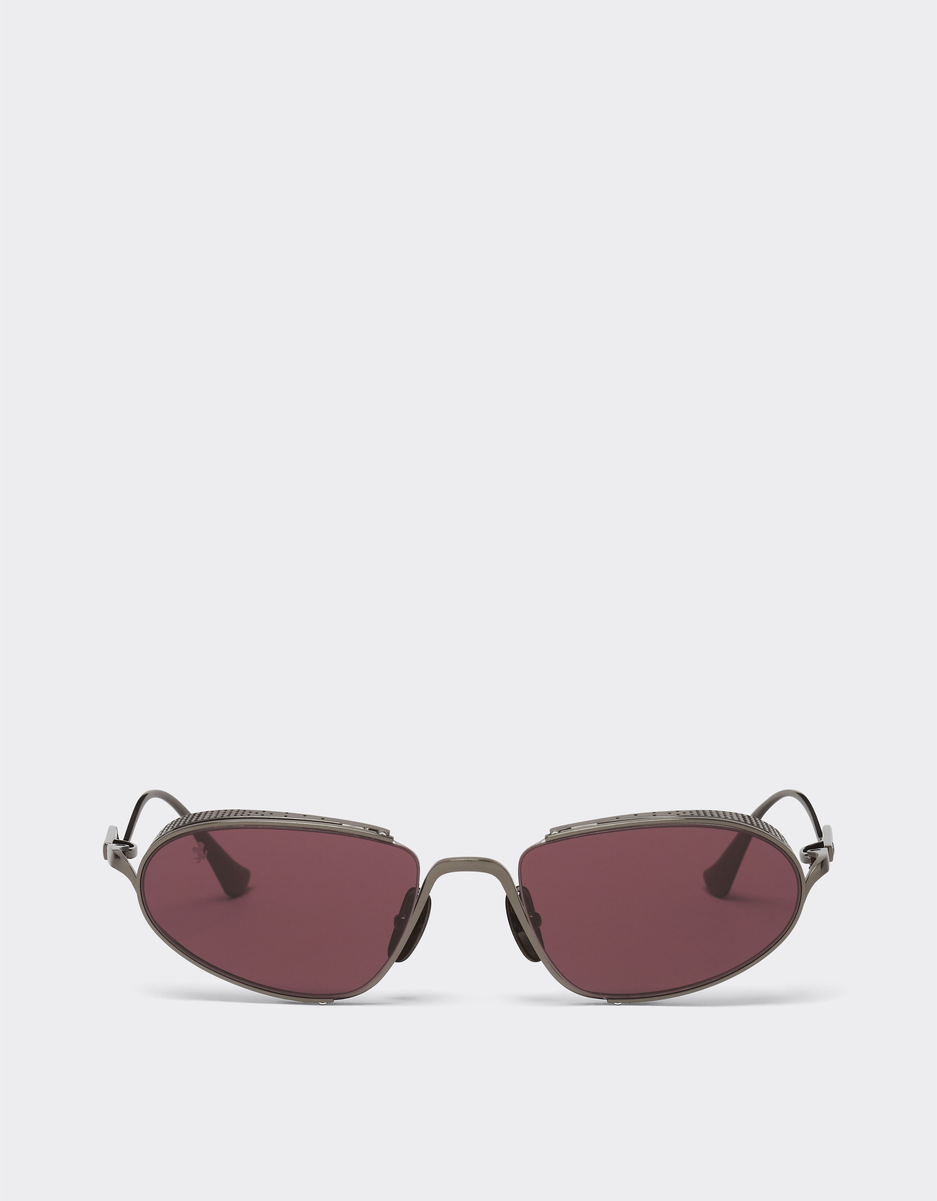 Ferrari Ferrari sunglasses in gunmetal grey titanium with exclusive Contrast Pro™ lenses Ingrid LA02Pf