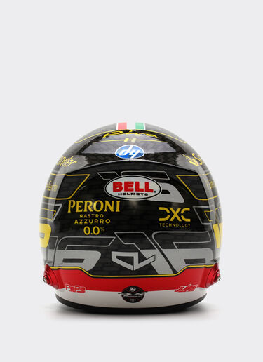 Ferrari Charles Leclerc Monza 2024 Special Edition helmet in 1:1 scale Black F1350f