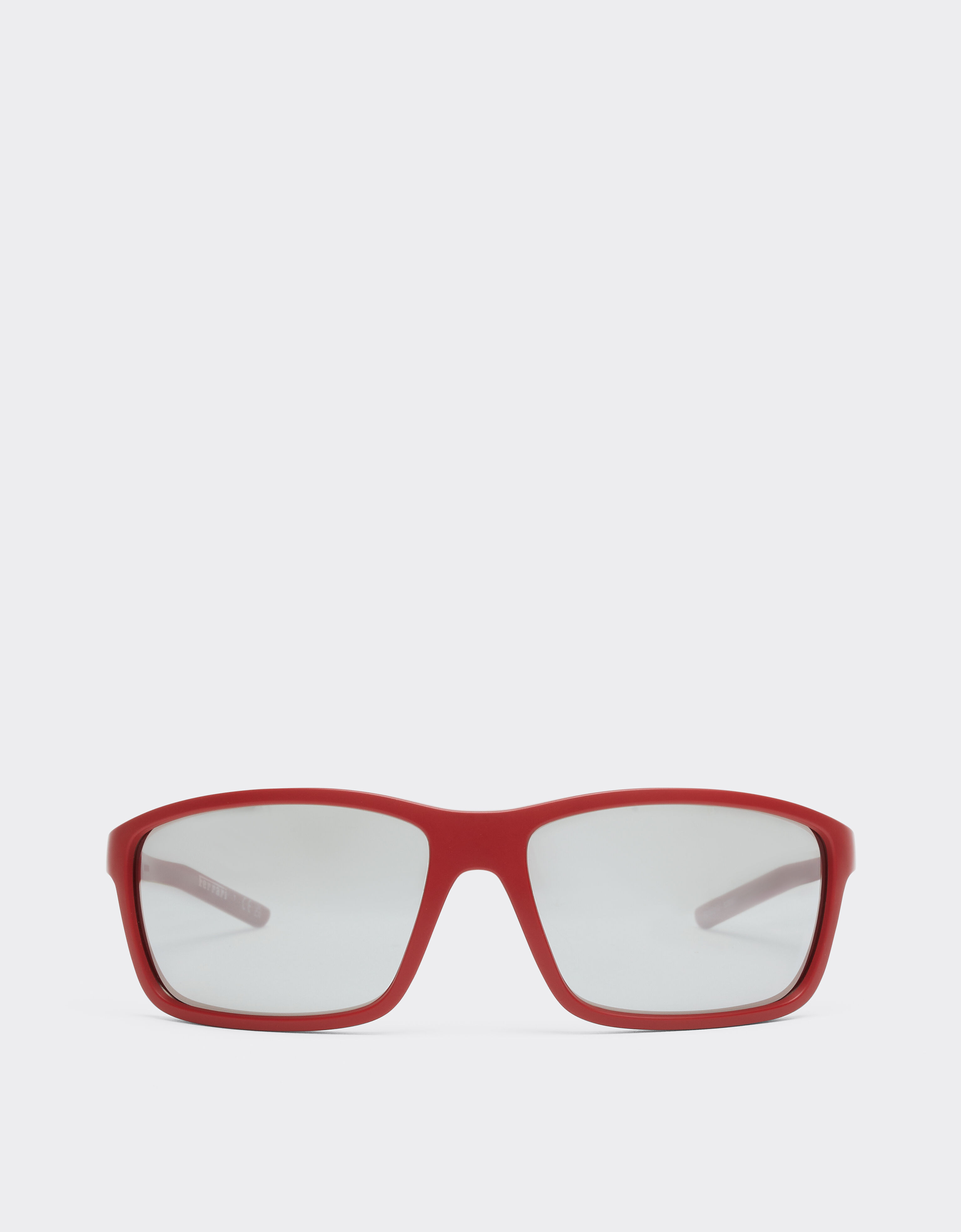 Ray-Ban for Scuderia Ferrari 0FZ6021 en material inyectado y metal rojo Ferrari mate con lentes grises espejadas Ferrari Ray-Ban for Scuderia Ferrari 0FZ6021 en material inyectado y metal rojo Ferrari mate con lentes grises espejadas Rosso LY0SG1418EXT0001f