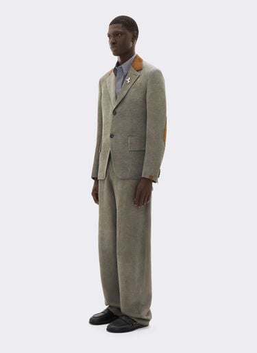 Cady Blazer with Washed Effect Ferrari Cady Blazer with Washed Effect Olive green CWMJK0008WVI0005f
