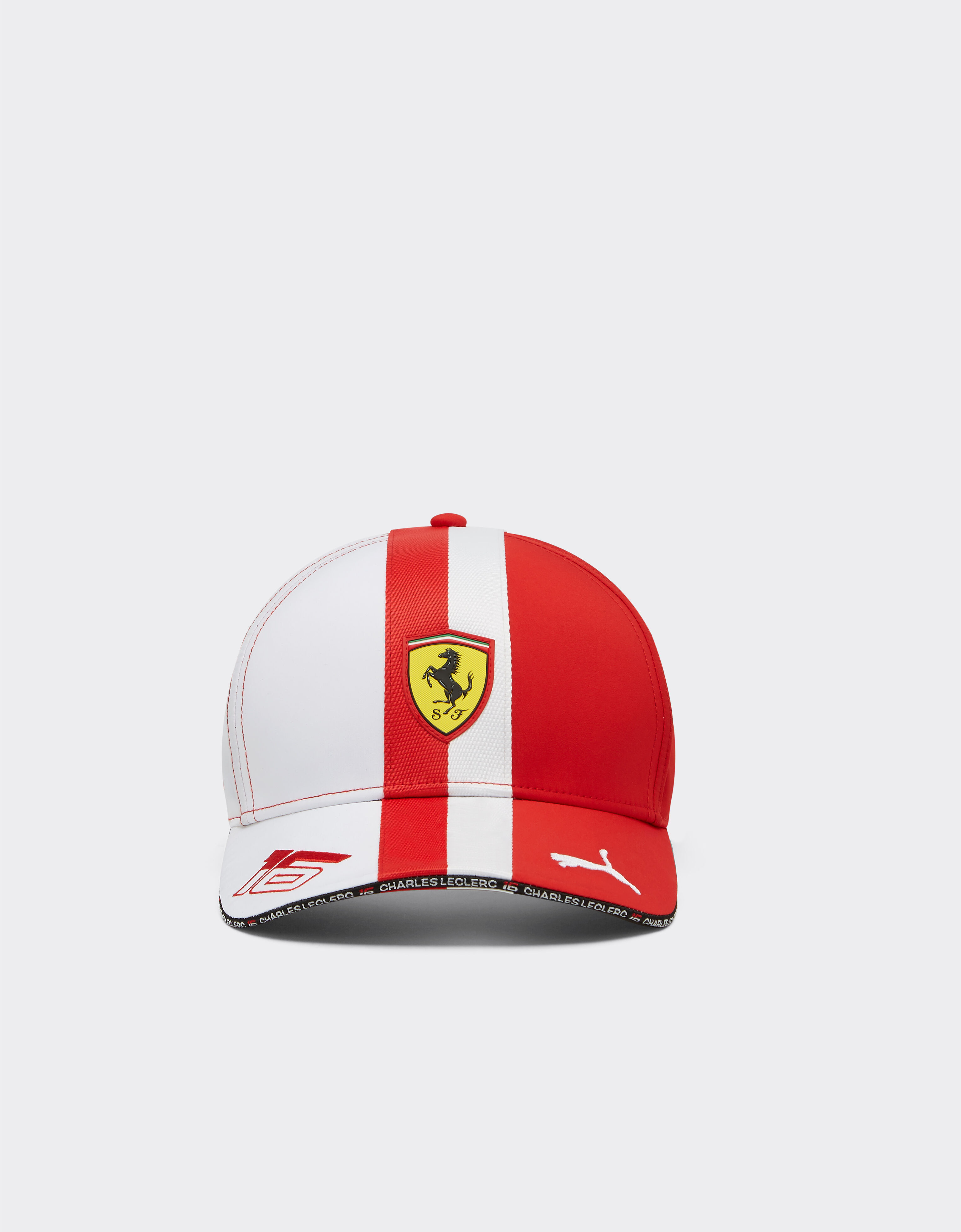 Ferrari Puma for Scuderia Ferrari Leclerc hat - Monaco Special Edition Rosso Corsa F1135f