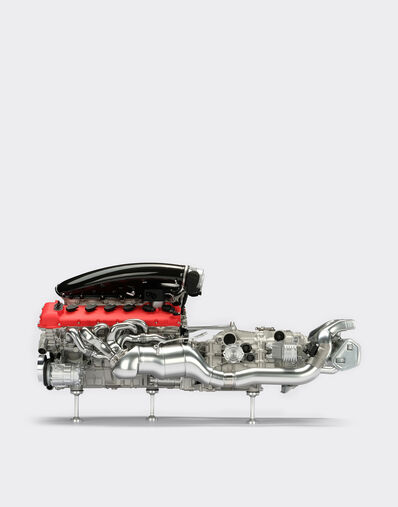Ferrari Ferrari Daytona SP3 engine model in 1:4 scale Black 48587f