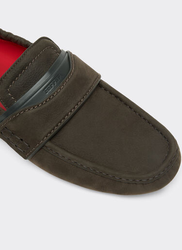 Ferrari Nubuck Driver Loafers Antracite CSMDV0001XL00028f