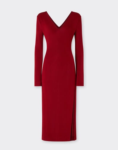 Ferrari Midi dress in stretch jersey Maison Red 50330f
