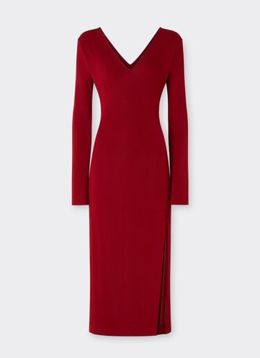 Ferrari Midi dress in stretch jersey Maison Red 50330f