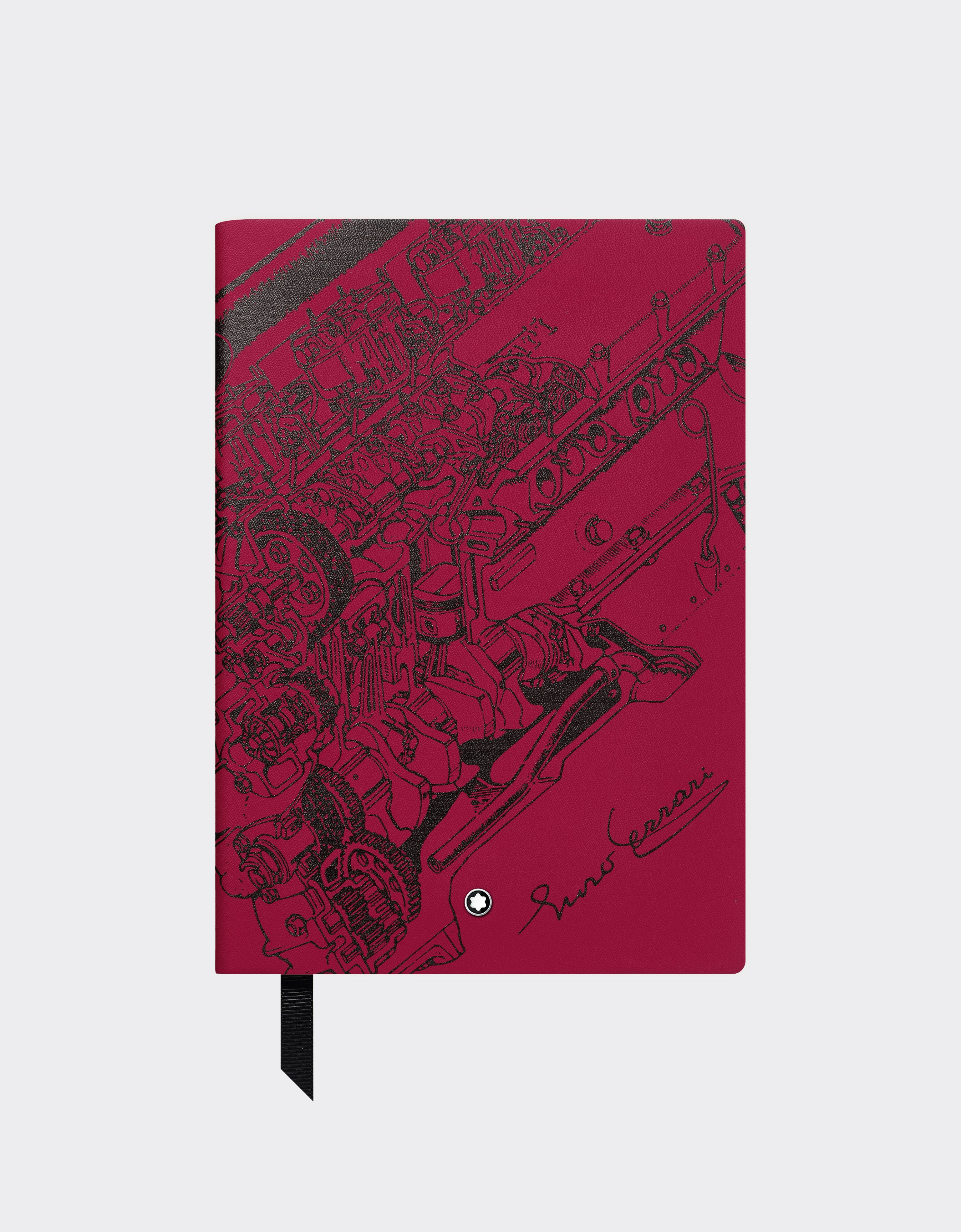 Ferrari Notebook #146 Montblanc Great Characters Enzo Ferrari Special Edition Red F0432f