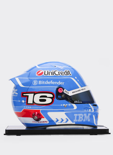 Ferrari Charles Leclerc Miami 2025 Special Edition helmet in 1:1 scale MULTICOLOUR LA076f