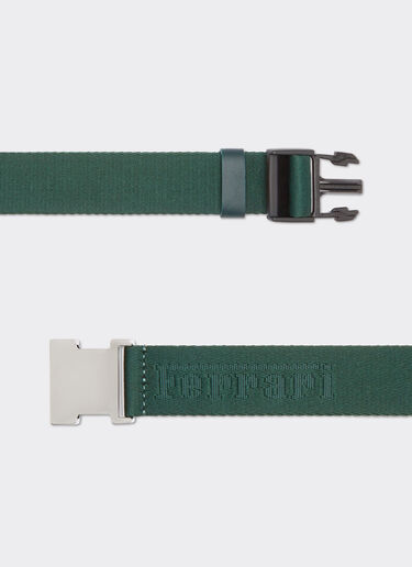 Ferrari logo belt Ferrari Ferrari logo belt Verde militar 20383f