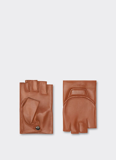 Ferrari Fingerless gloves in nappa leather Hide 21917f