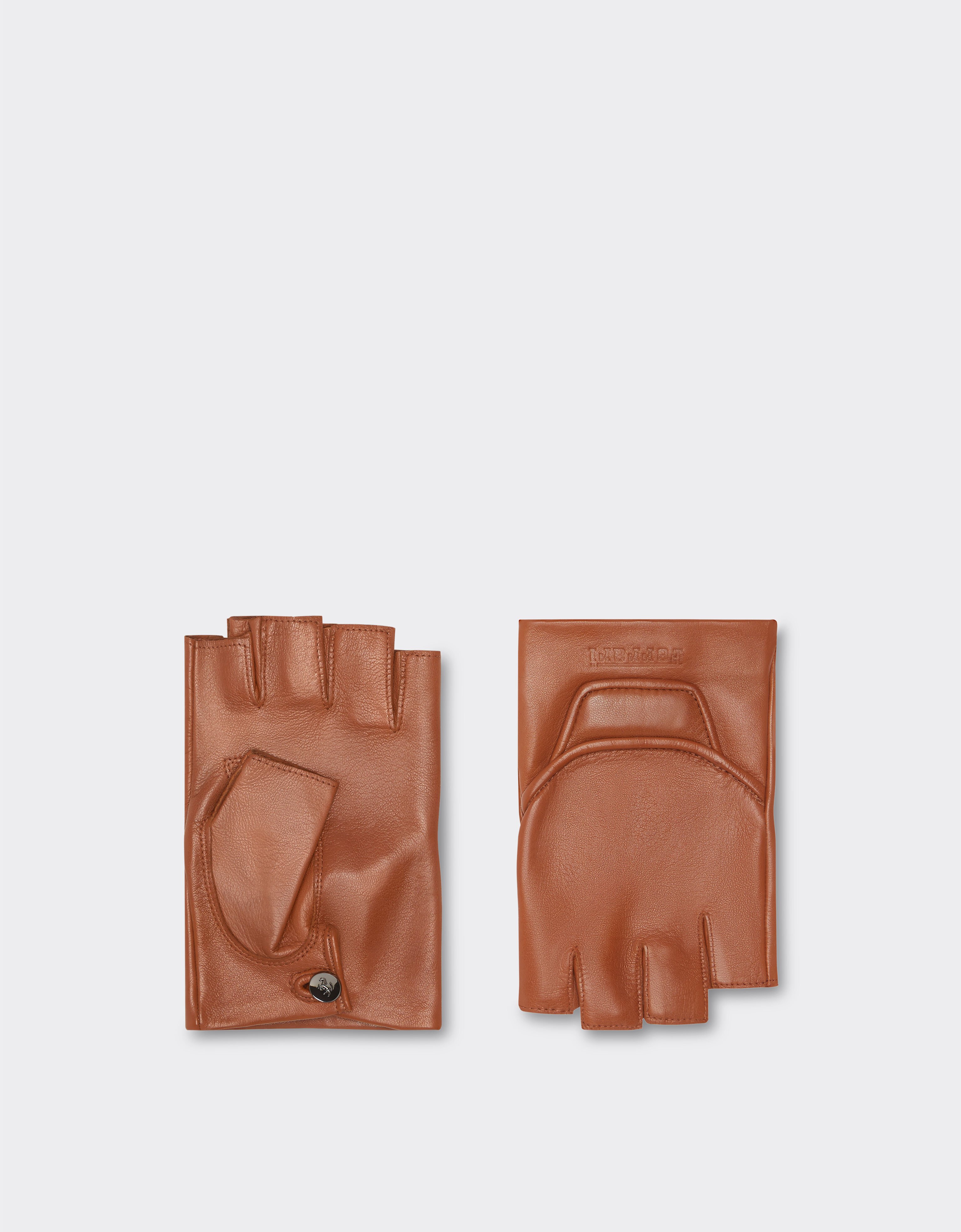 Ferrari Fingerless gloves in nappa leather Hide 21917f