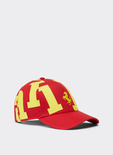 Ferrari Children’s cap with Ferrari logo Rosso Corsa 红色 47096fK