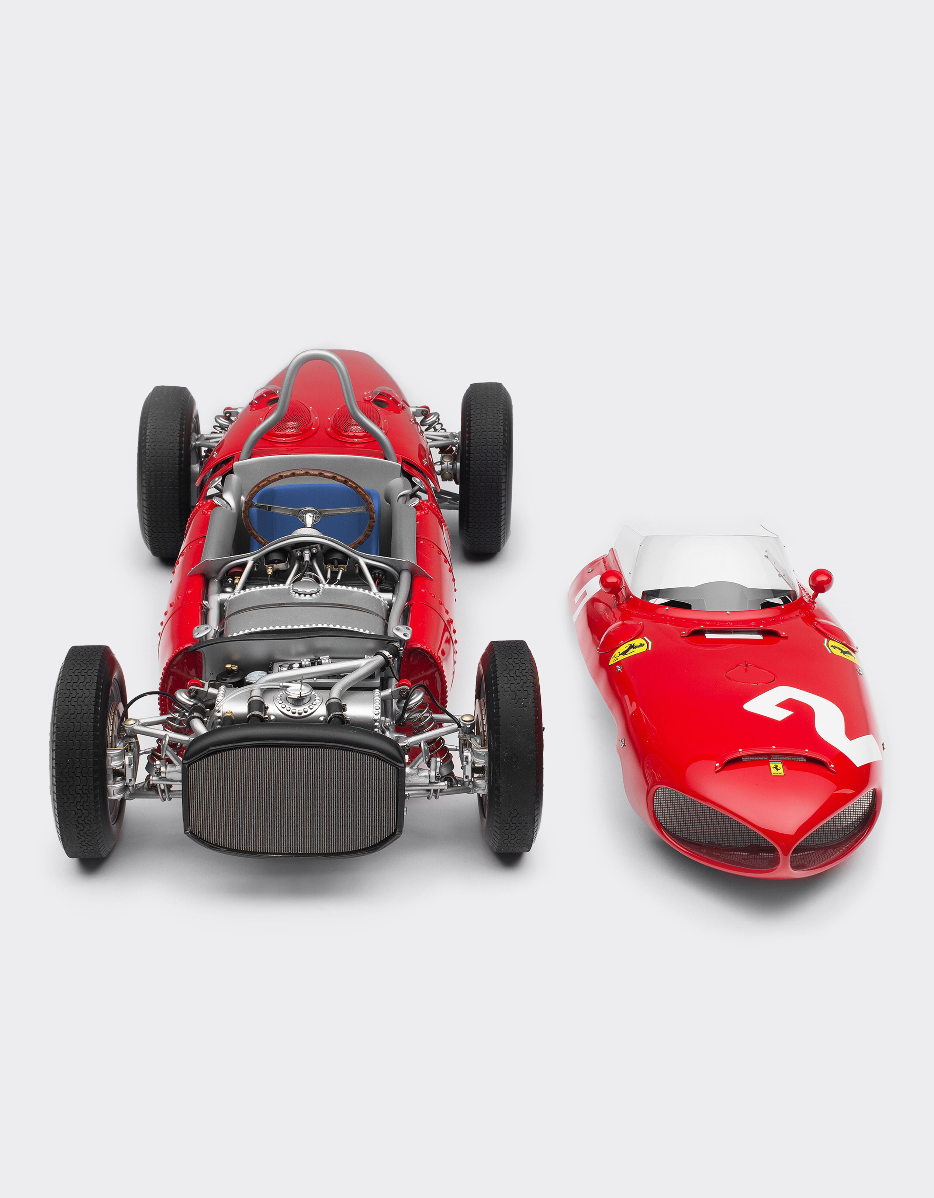 Ferrari Modèle réduit Sharknose Ferrari 156F1 à l’échelle 1/8 MULTICOLORE L2799f