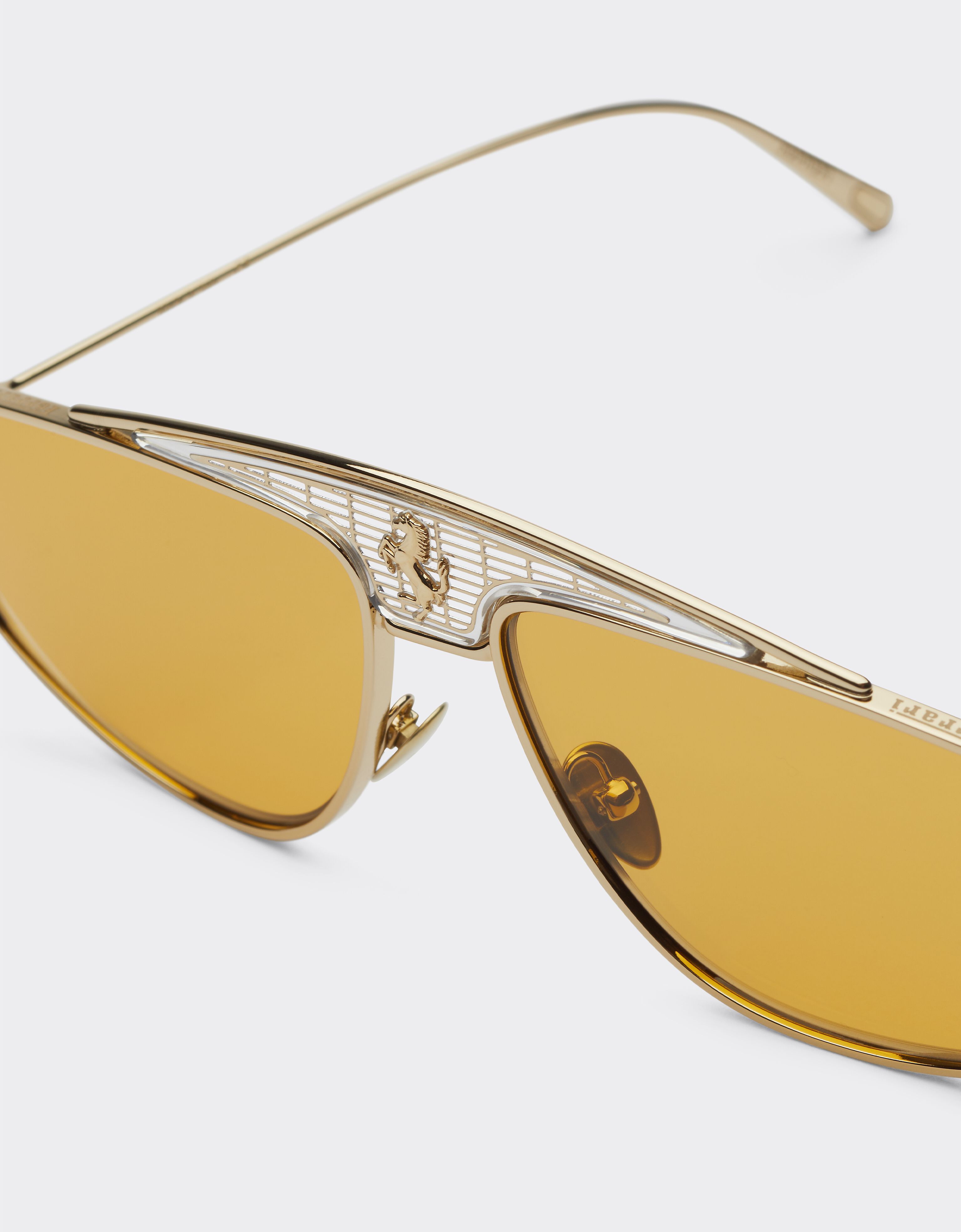 Ferrari Ferrari sunglasses with yellow lenses Gold F0411f