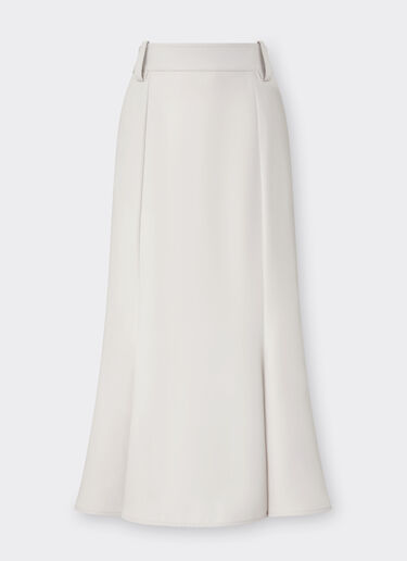 Ferrari Midi skirt in recycled satin Ecru 21868f