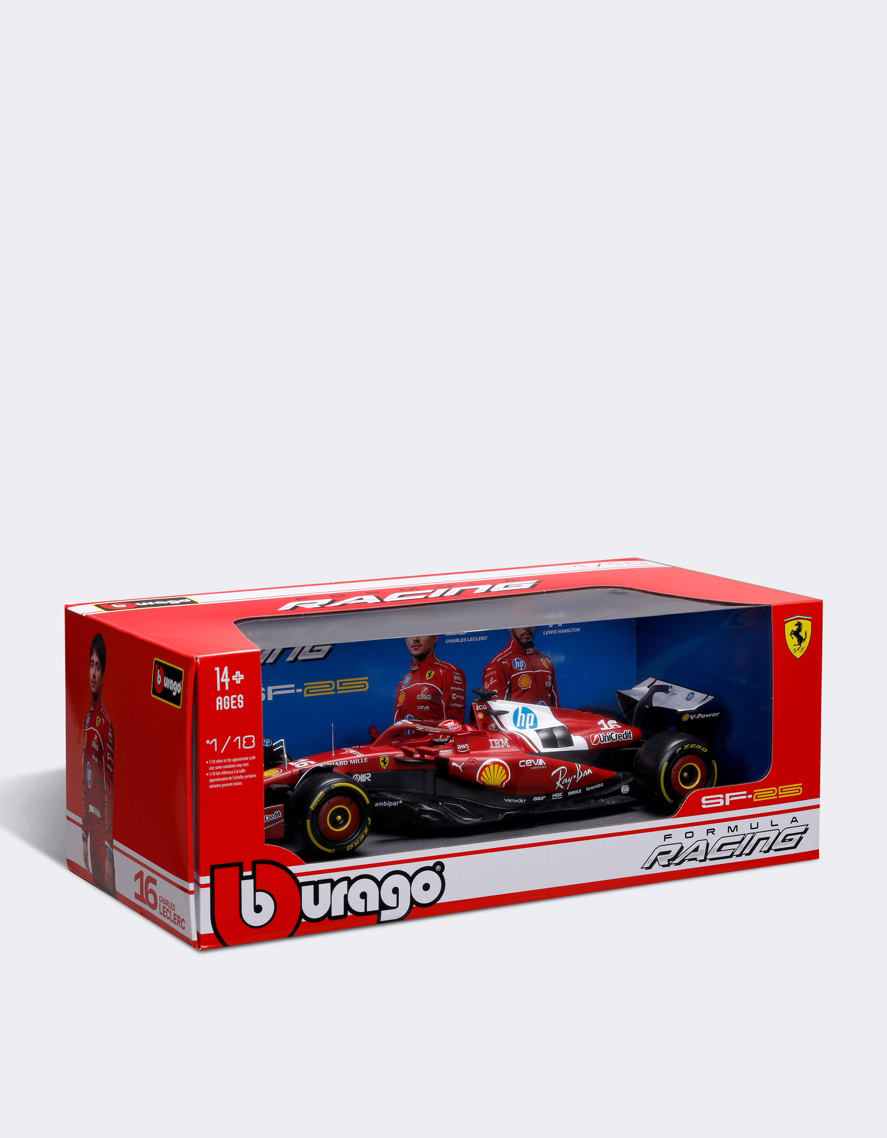 Ferrari SF-25 Leclerc Model Car, 1:18 Scale