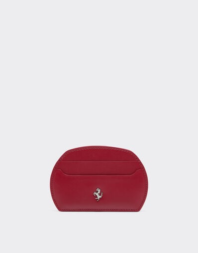 CC HOLDER LA FERRARI DINO BAG PLAIN LEATHER Ferrari CC HOLDER LA FERRARI DINO BAG PLAIN LEATHER Rosso Maison 50617f