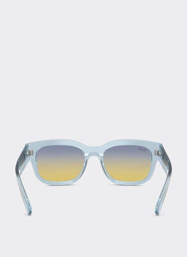 Ferrari Ray-Ban pour Scuderia Ferrari RB2228M en acétate bleu clair transparent avec verres dégradés jaune/bleu clair Azzurro LA0JHf