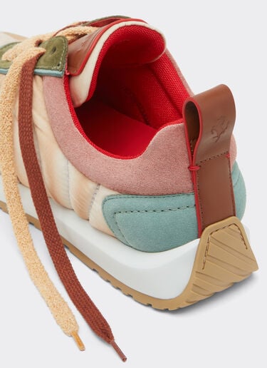 Ferrari Suede, nappa and nylon sneakers Powder Pink 50765f