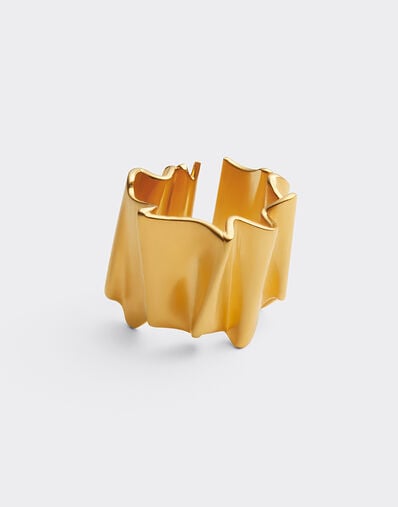 Ferrari Brass ring with satin gold finish Satin Gold 22073f