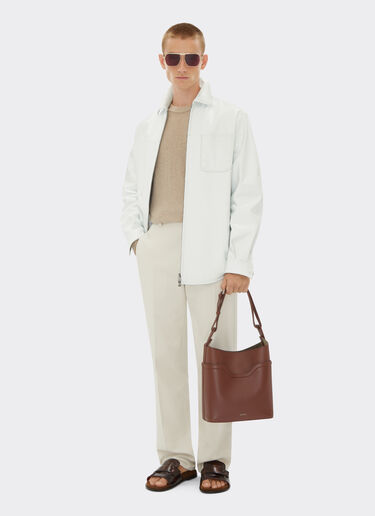 Ferrari Bucket bag in tumbled leather Hide 21986f