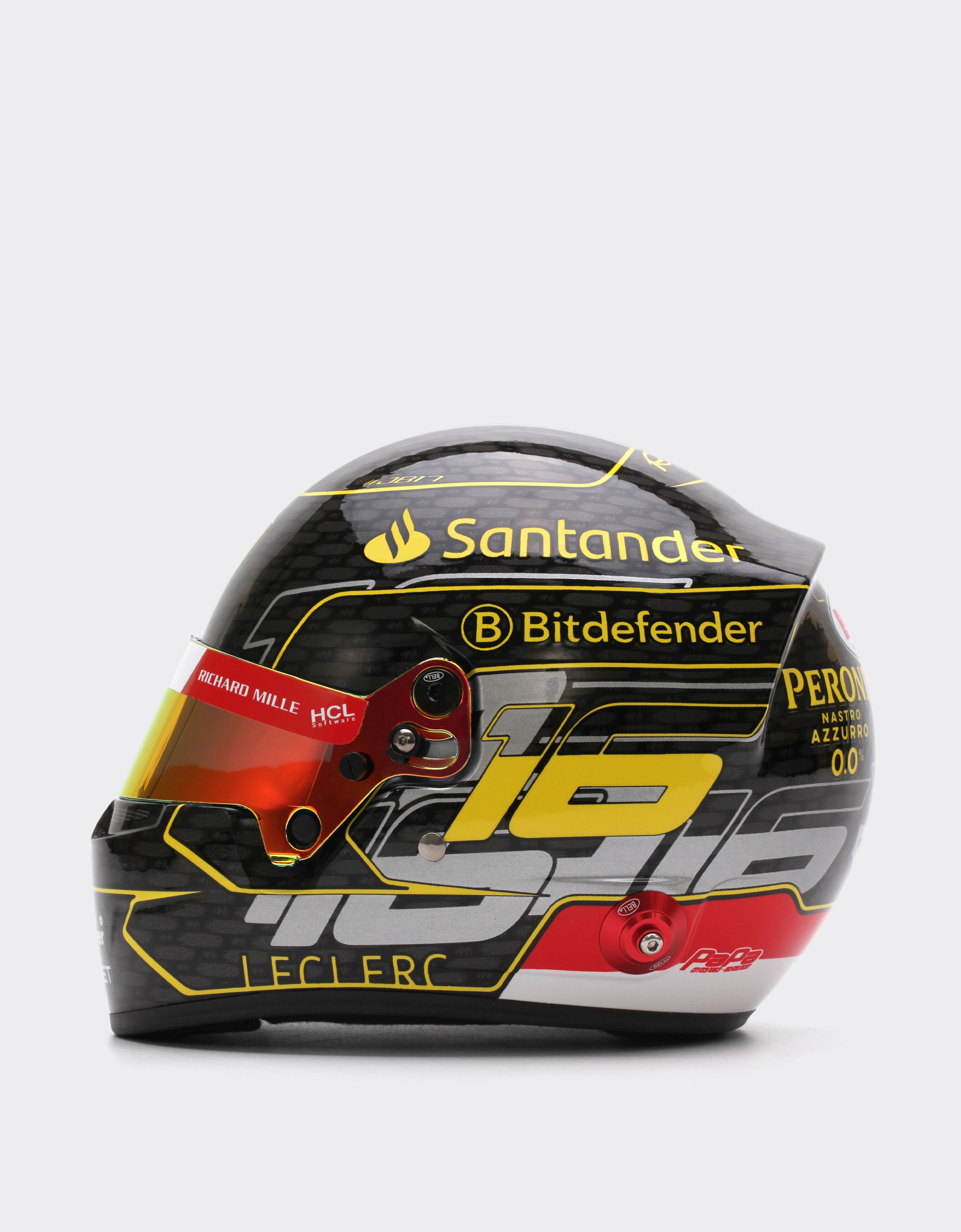 Ferrari Casque Charles Leclerc Monza Special Edition 2024 à l'échelle 1/1 Noir F1350f