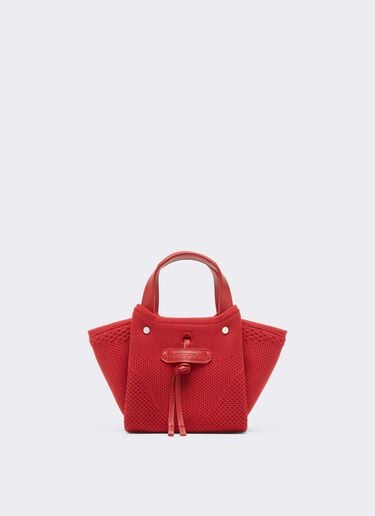 Bolso Tote Mini de malla y piel Ferrari Bolso Tote Mini de malla y piel Rosso Magma CBWTO0019YA00006f