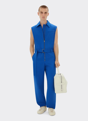 Ferrari Jumpsuit in cotton gabardine Klein Blue 21787f