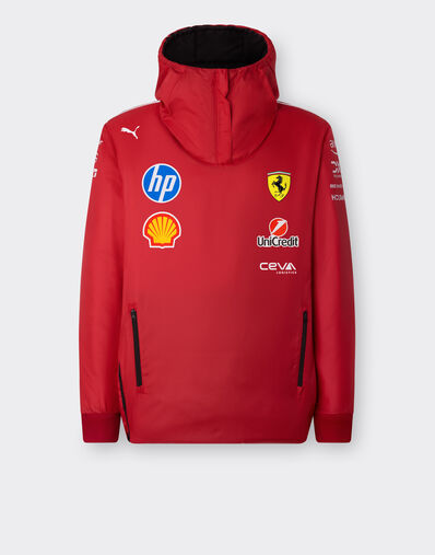 Ferrari Puma for Scuderia Ferrari HP 2025 Team reversible jacket Cherry LA00XfK