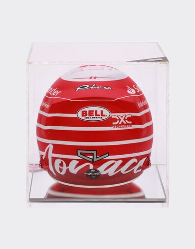Ferrari 2023 Charles Leclerc mini helmet in 1:2 scale - Monaco Special Edition Red F0901f