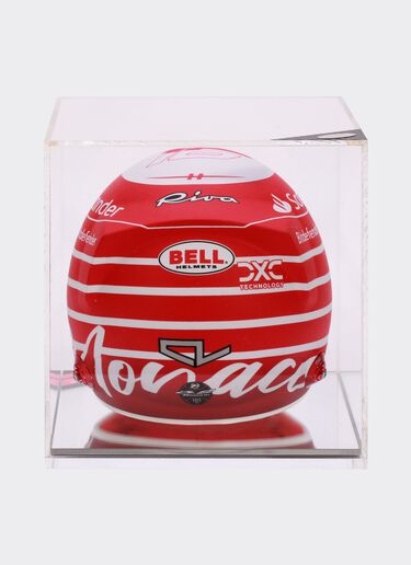 Ferrari 2023 Charles Leclerc mini helmet in 1:2 scale - Monaco Special Edition Red F0901f