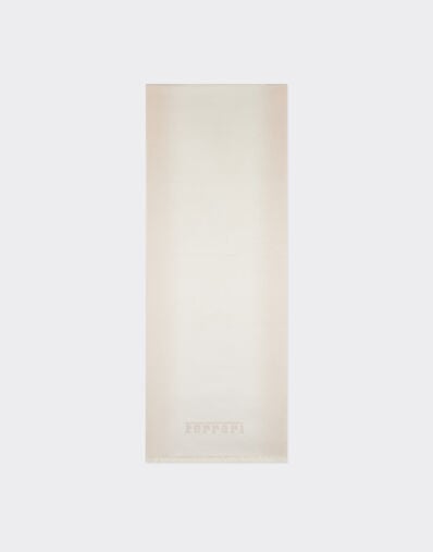 Ferrari Brushed silk scarf Oat 50368f