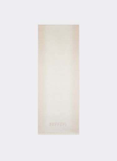 Brushed silk scarf Ferrari Brushed silk scarf Oat 50368f