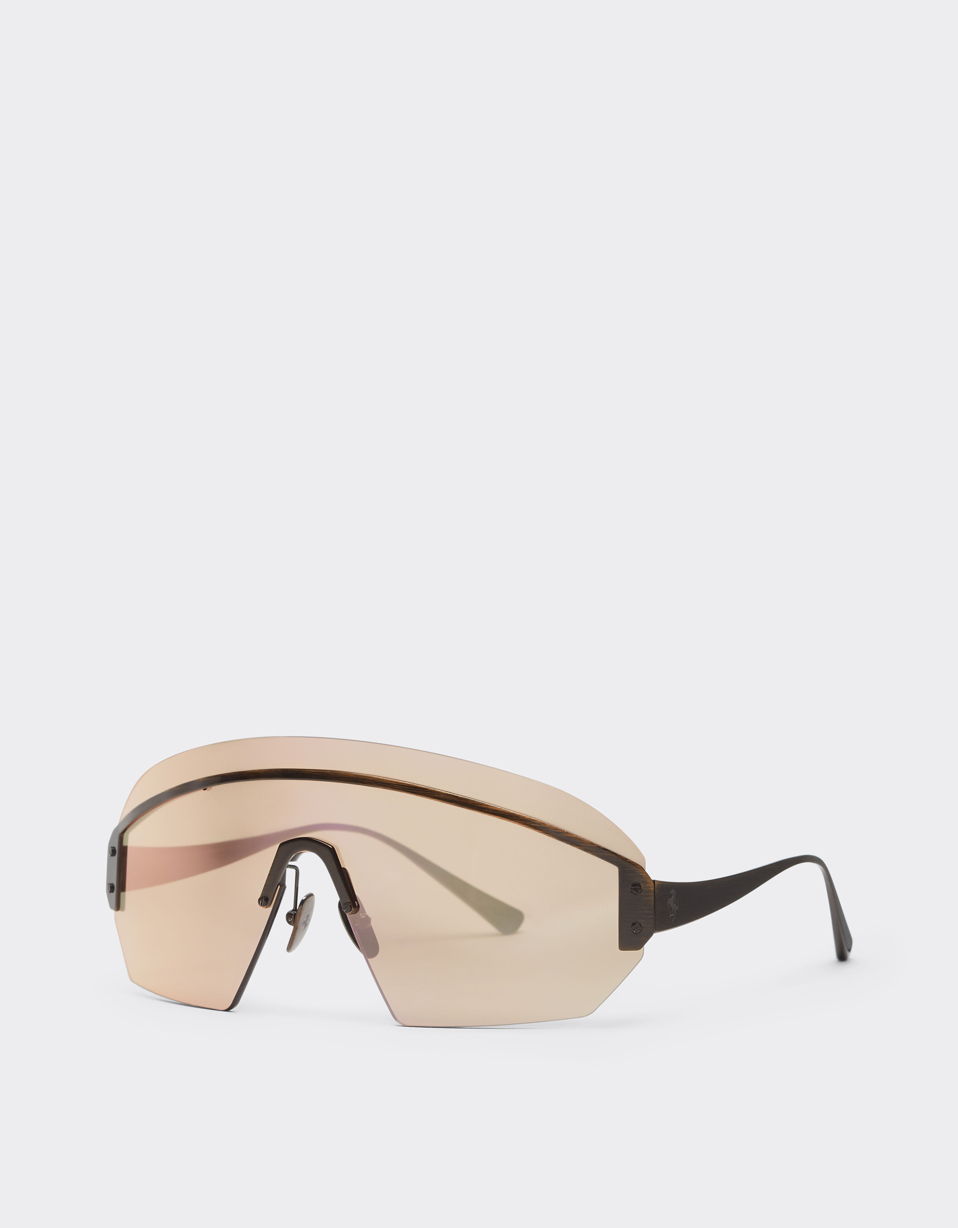 Ferrari sunglasses in antique gold metal with rose gold mirrored lenses Ferrari Ferrari sunglasses in antique gold metal with rose gold mirrored lenses Gold LA0LKf