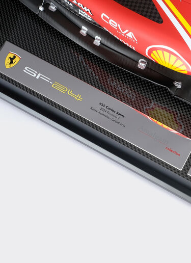 Ferrari 法拉利SF-24卡洛斯·塞恩斯2024年澳大利亚大奖赛模型，比例1:8 赛车红 F1484f